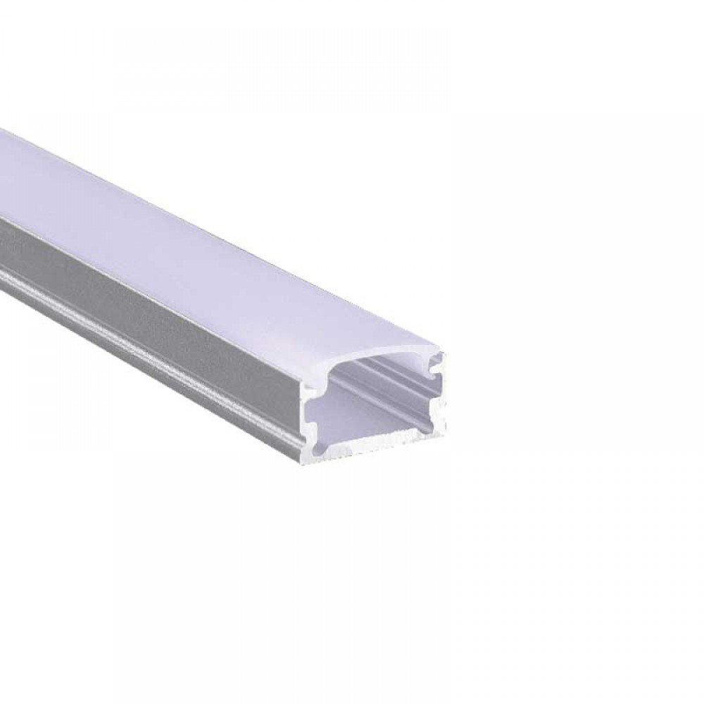 2 Μέτρα Προφίλ Αλουμινίου Με Οπάλ Κάλυμμα MICRO P151U ACA