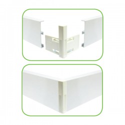 Πλαίσιο Για LED Panel Οροφής 30x120x4cm Από Φύλλο Αλουμινίου Χωρίς Βίδες - ACA