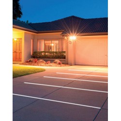 2 Μέτρα Προφίλ Αλουμινίου Με Οπάλ Κάλυμμα Ενδοδαπέδιο AVAH P132U - ACA