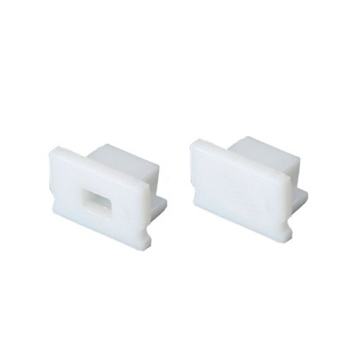 Σετ Πλαστικές Τάπες Με & Χωρίς Τρύπα EP127 Για Προφίλ Αλουμινίου - 2τμχ - ACA