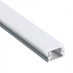 2 Μέτρα Προφίλ Αλουμινίου Με Οπάλ Κάλυμμα BRAEL P127 - ACA