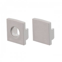 Πλαστικές Τάπες Με Και Χωρίς Τρύπα EP123 Για Προφίλ Αλουμινίου - 2τμχ - ACA