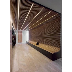 2 Μέτρα Προφίλ Αλουμινίου Με Οπάλ Κάλυμμα Χωνευτό LESTE P160 - ACA