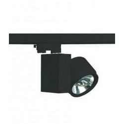 Φωτιστικό Σποτ Ράγας Τριφασικό 4 Καλωδίων Μαύρο G53 AR111 OPTIC - ACA