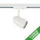 Φωτιστικό Σποτ Ράγας Μονοφασικό 2 Καλωδίων Σε Λευκό Χρώμα 1x GU10 - ACA