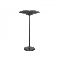 LED Επιτραπέζιο Φωτιστικό Εξωτερικού Χώρου Επαναφορτιζόμενο Σκούρο Γκρι 2W IP54 TAVO - Aca