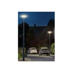 Φωτιστικό αστικού με Φ/Β πάνελ 20W DIP-SWITCH CCT 3000K-4000K 2100LM RA80 IP65 - ACA