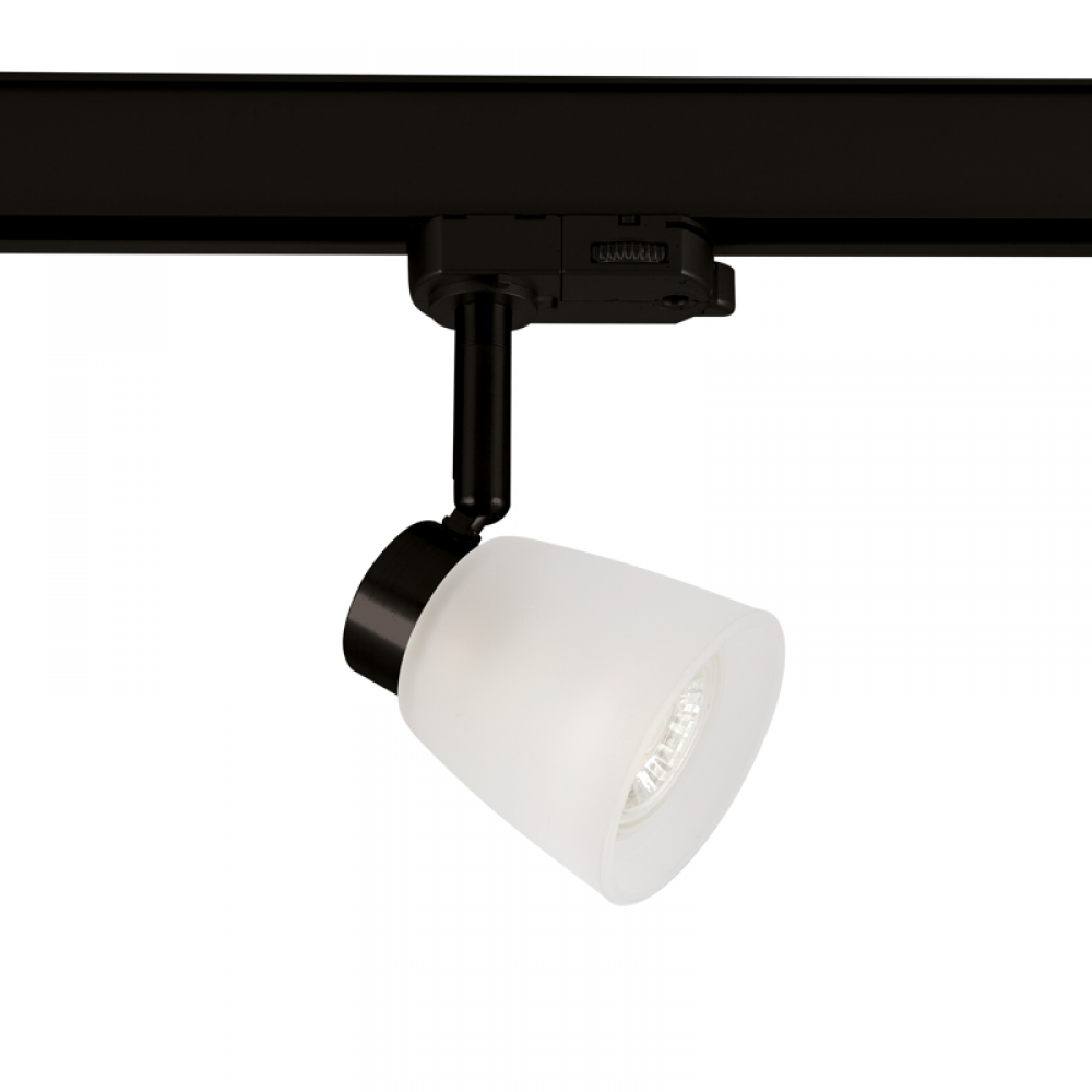 Φωτιστικό Σποτ Ράγας Τριφασικό 4 Καλωδίων GU10 4C BLACK No40 - ACA