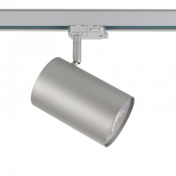 Φωτιστικό Σποτ Ράγας Τριφασικό 4 Καλωδίων 1xE27 PAR30 Γκρι No68 - ACA