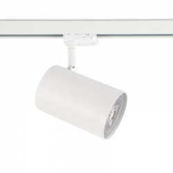 Φωτιστικό Σποτ Ράγας Τριφασικό 4 Καλωδίων 1xE27 PAR30 Λευκό No68 - ACA