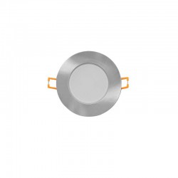 LED Χωνευτό Φωτιστικό Σποτ Νίκελ Ματ Στρογγυλό Αδιάβροχο 5W 230V 120° IP65 3000K VERA ACA