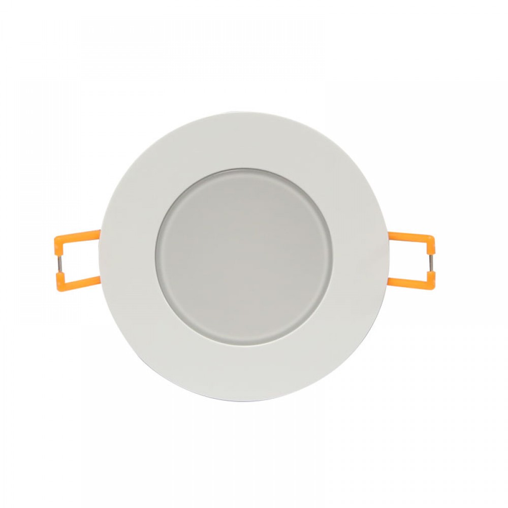 LED Χωνευτό Φωτιστικό Σποτ Λευκό Στρογγυλό Αδιάβροχο 5W 230V 120° IP65 VERA ACA