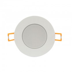 LED Χωνευτό Φωτιστικό Σποτ Λευκό Στρογγυλό Αδιάβροχο 5W 230V 120° IP65 VERA ACA