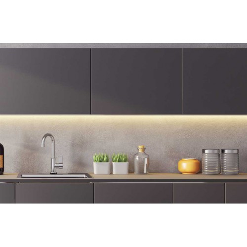 5 Μέτρα Led Ταινία 9.6W/M 1080LM/M 12V DC IP65 NANO Θερμό Λευκό 2700K Ra80 8mm - ACA