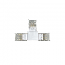 ΣΥΝΔΕΣΜΟΣ T ΓΙΑ 10mm RGB 5050 LED ΛΩΡΙΔΑ - Aca Lighting