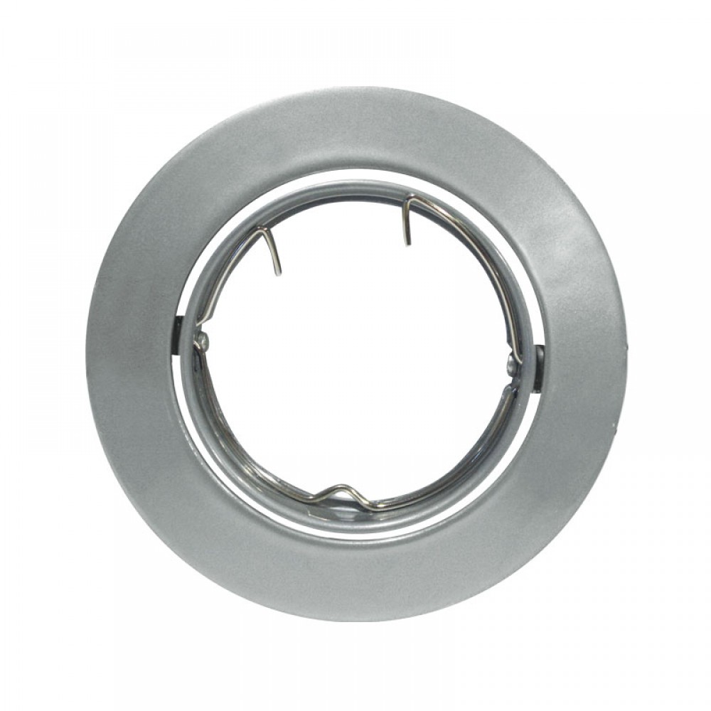 Χωνευτό Κινητό Στρογγυλό Σποτ για GU10 / MR16 Γκρι Μεταλλικό ACA