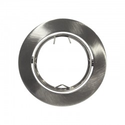 Χωνευτό Κινητό Στρογγυλό Σποτ για GU10 / MR16 Νίκελ Ματ ACA