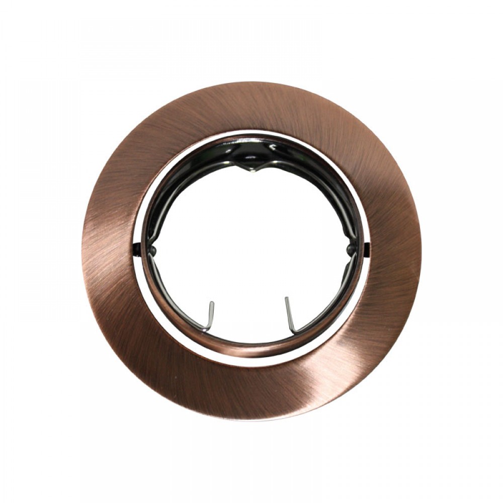 Χωνευτό Κινητό Στρογγυλό Σποτ για GU10 / MR16 Χάλκινο ACA