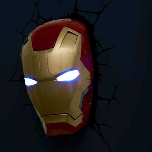 3D Φωτιστικό Marvel Iron Man 3D Light FX – 3DL
