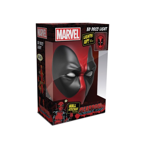 3D Φωτιστικό The Source 3DL Marvel Deadpool 3D Deco Light - 3D Light FX