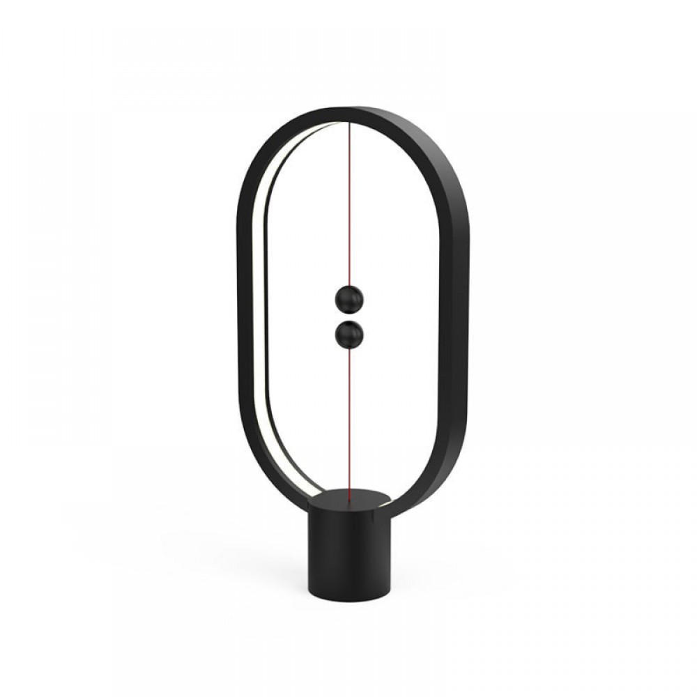 Heng Balance Διακοσμητική Λάμπα Με Μαγνητικό Διακόπτη Σε Μαύρο Χρώμα Ellipse - Allocacoc