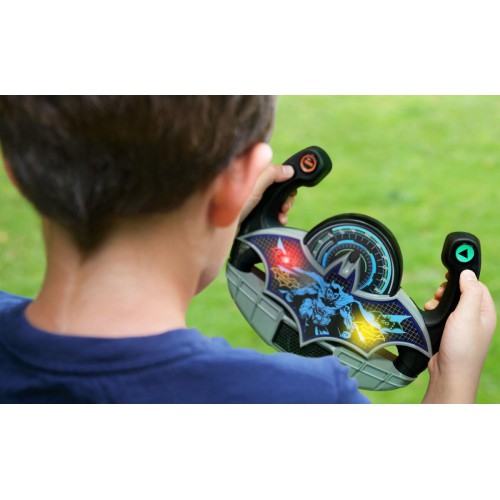 eKids Batman Batmobile Toy Steering Wheel Φουτουριστικό Τιμόνι Batmobile για παιδιά με ενσωματωμένα Sound Effects (BM-157) (Μαύρο/Γκρι)