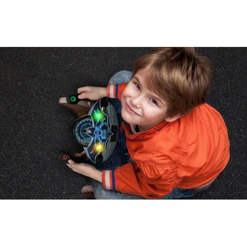 eKids Batman Batmobile Toy Steering Wheel Φουτουριστικό Τιμόνι Batmobile για παιδιά με ενσωματωμένα Sound Effects (BM-157) (Μαύρο/Γκρι)
