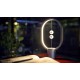 Allocacoc Heng Balance Mini - Aluminum Lamp Ellipse - Type-C Διακοσμητική Λάμπα Με Μαγνητικό Διακόπτη (Silver)