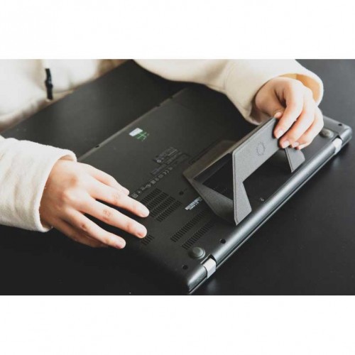 DesignNest FoldStand |Laptop| Αόρατο Αναδιπλούμενο Laptop Stand Για Φορητούς έως 13″ (Grey)