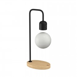 Allocacoc® Levitating Lamp - Moon - Μαγνητικό Αιωρούμενο Επιτραπέζιο Φωτιστικό (Μαύρο)