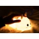 Allocacoc® Meng Rabbit Night Lamp Κουνελάκι Φωτιστικό νυκτός από μαλακή σιλικόνη με χρονοδιακόπτη