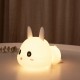 Allocacoc® Meng Rabbit Night Lamp Κουνελάκι Φωτιστικό νυκτός από μαλακή σιλικόνη με χρονοδιακόπτη