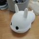 Allocacoc® Meng Rabbit Night Lamp Κουνελάκι Φωτιστικό νυκτός από μαλακή σιλικόνη με χρονοδιακόπτη
