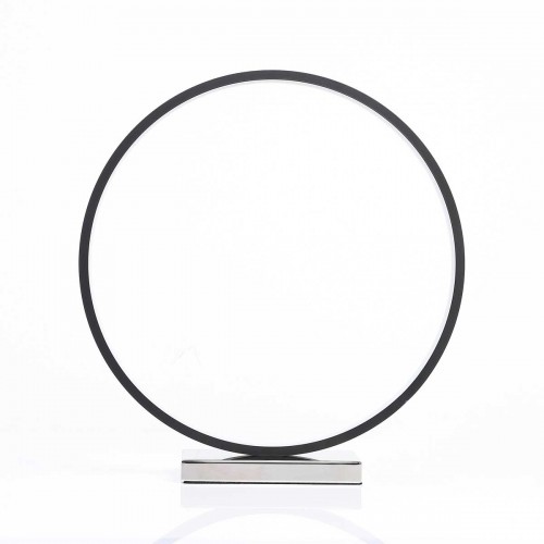 Allocacoc Round Table Lamp |Heng| Σφαιρική διακοσμητική λάμπα διαμέτρου 35 εκατοστών με ροοστάτη (Μαύρο)