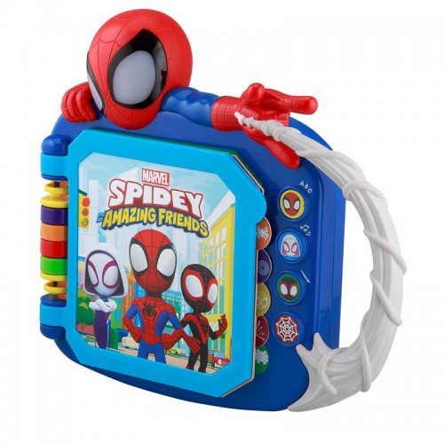 eKids Spiderman Spidey Amazing Friends Adventure Book για παιδιά 3 ετών και άνω (SA-247) (Μπλε/Κόκκινο)