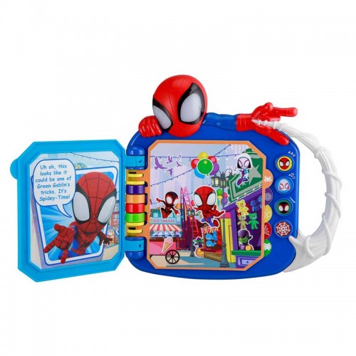 eKids Spiderman Spidey Amazing Friends Adventure Book για παιδιά 3 ετών και άνω (SA-247) (Μπλε/Κόκκινο)