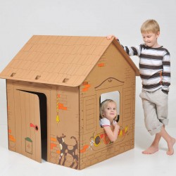 Annahouse Cabin House by Allocacoc – Εξοχικό Σπιτάκι Από Χαρτόνι