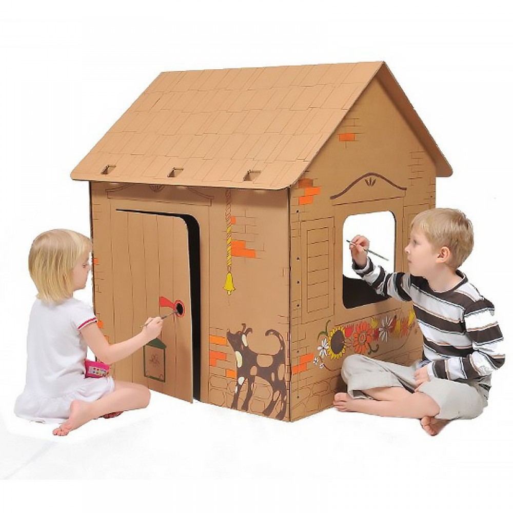 Annahouse Cabin House by Allocacoc – Εξοχικό Σπιτάκι Από Χαρτόνι