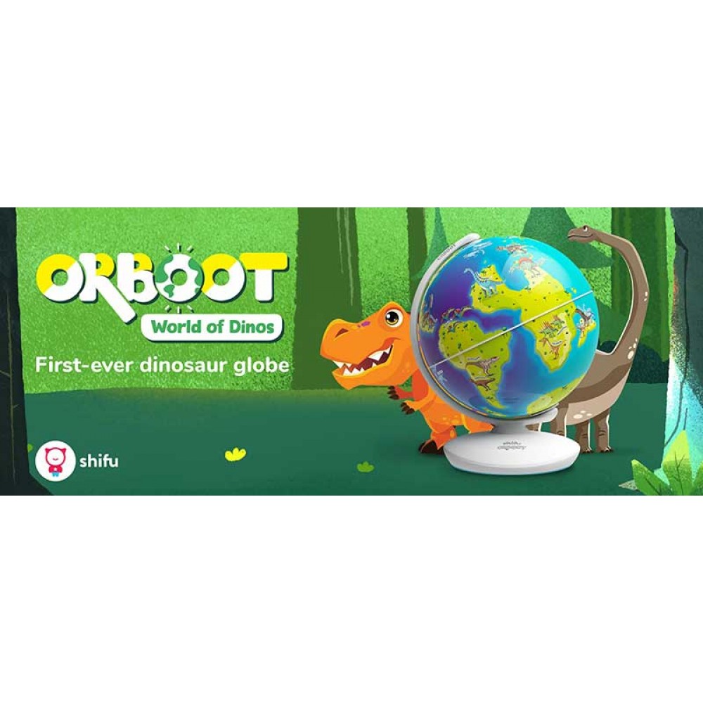 Shifu Orboot Dinos Σύστημα παιδικού παιχνιδιού Επαυξημένης Πραγματικότητας με Υδρόγειο