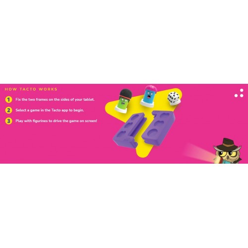 Plugo Tacto Coding by PlayShifu Σύστημα Παιδικού Παιχνιδιού που Μετατρέπει το tablet Σας σε Διαδραστικό Επιτραπέζιο Παιχνίδι