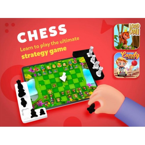 Plugo Tacto Chess by PlayShifu Σύστημα Παιδικού Παιχνιδιού που Μετατρέπει το tablet Σας σε Διαδραστικό Επιτραπέζιο Παιχνίδι