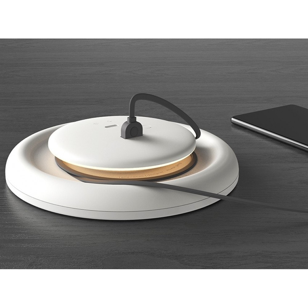 Ηλιακό Φωτάκι Νυκτός Led Που Λειτουργεί Με Ηλιακή Ακτινοβολία LightDisc Solar & Powerbank - Allocacoc