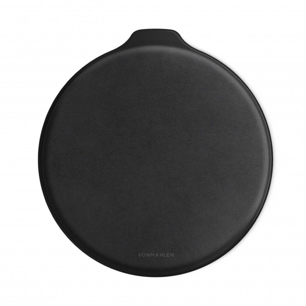 Vonmählen Βάση Ασύρματης Φόρτισης Qi από Δερματίνη με Φορτιστή Ταξιδιού και Καλώδιο 2 μέτρων – Black