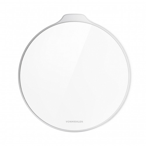 Vonmählen Βάση ασύρματης φόρτισης Qi από Plexiglass με φορτιστή ταξιδιού και καλώδιο 2 μέτρων – Silver