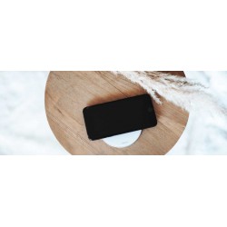 Vonmählen Βάση Ασύρματης Φόρτισης Qi από Δερματίνη με Φορτιστή Ταξιδιού και Καλώδιο 2 μέτρων – Rose Gold