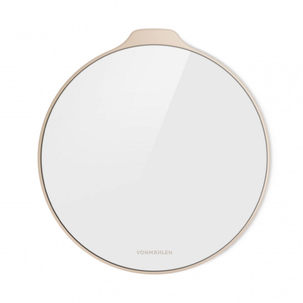 Vonmählen Βάση ασύρματης φόρτισης Qi από Plexiglass με φορτιστή ταξιδιού και καλώδιο 2 μέτρων – Rose Gold