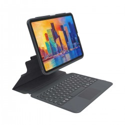ZAGG Pro Keys με Trackpad Θήκη με πληκτρολόγιο για Apple iPad Air 10,9″ 4ης Γενιάς & iPad Pro 11,0″ (1ης, 2ης, 3ης Γενιάς) σε charcoal χρώμα