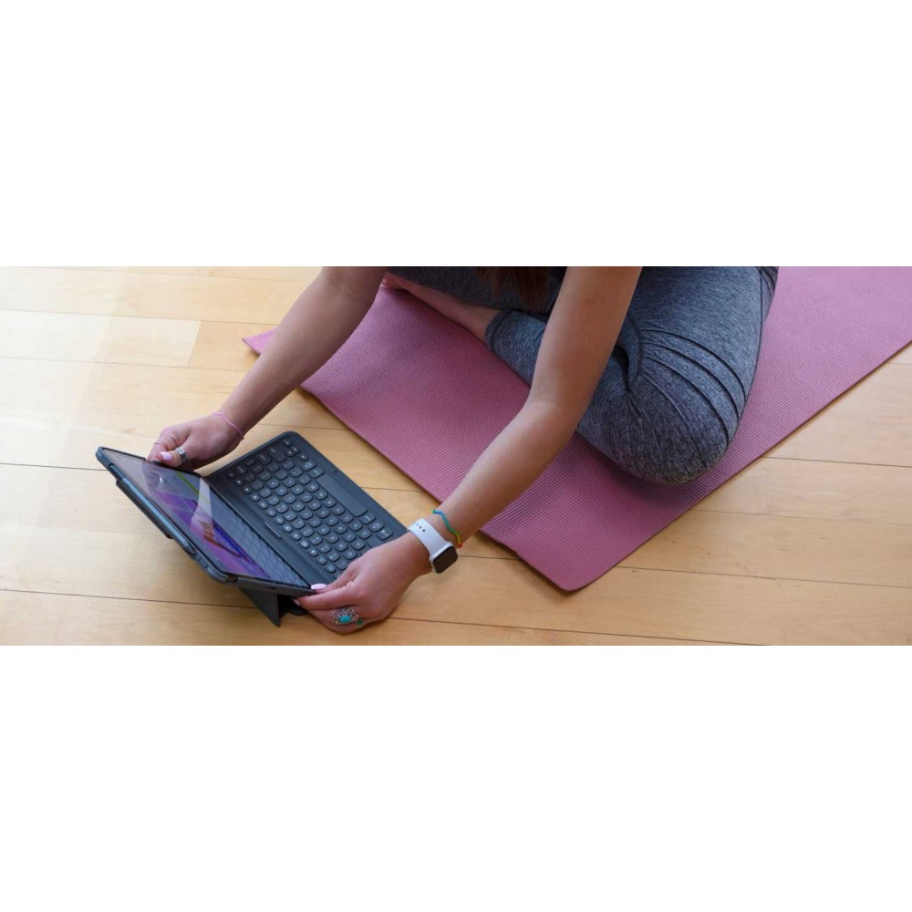 ZAGG Pro Keys Θήκη με πληκτρολόγιο για Apple iPad Pro 12,9″ (3ης, 4ης, 5ης Γενιάς) σε charcoal χρώμα