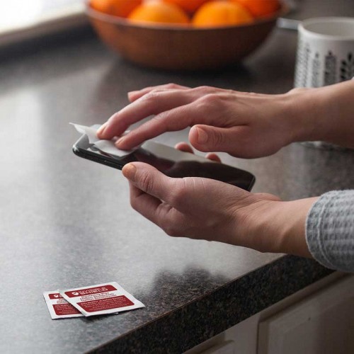 ZAGG InvisibleShield® Disinfecting Wipes – Αντιβακτηριδιακά Μαντηλάκια με 70% Ισοπροπυλική Αλκοόλη 10τμχ