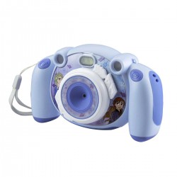 eKids Disney Frozen My First Camera H πρώτη παιδική φωτογραφική μηχανή για παιδιά (FR-535) (Γαλάζιο/Μωβ)